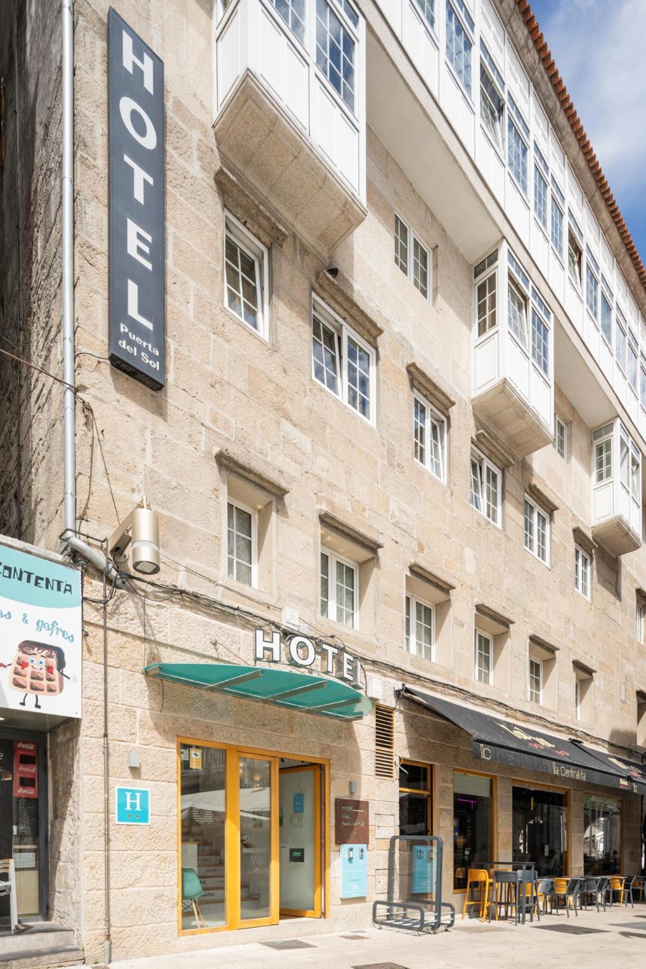 Hotel Alda Puerta Del Sol Vigo Eksteriør bilde