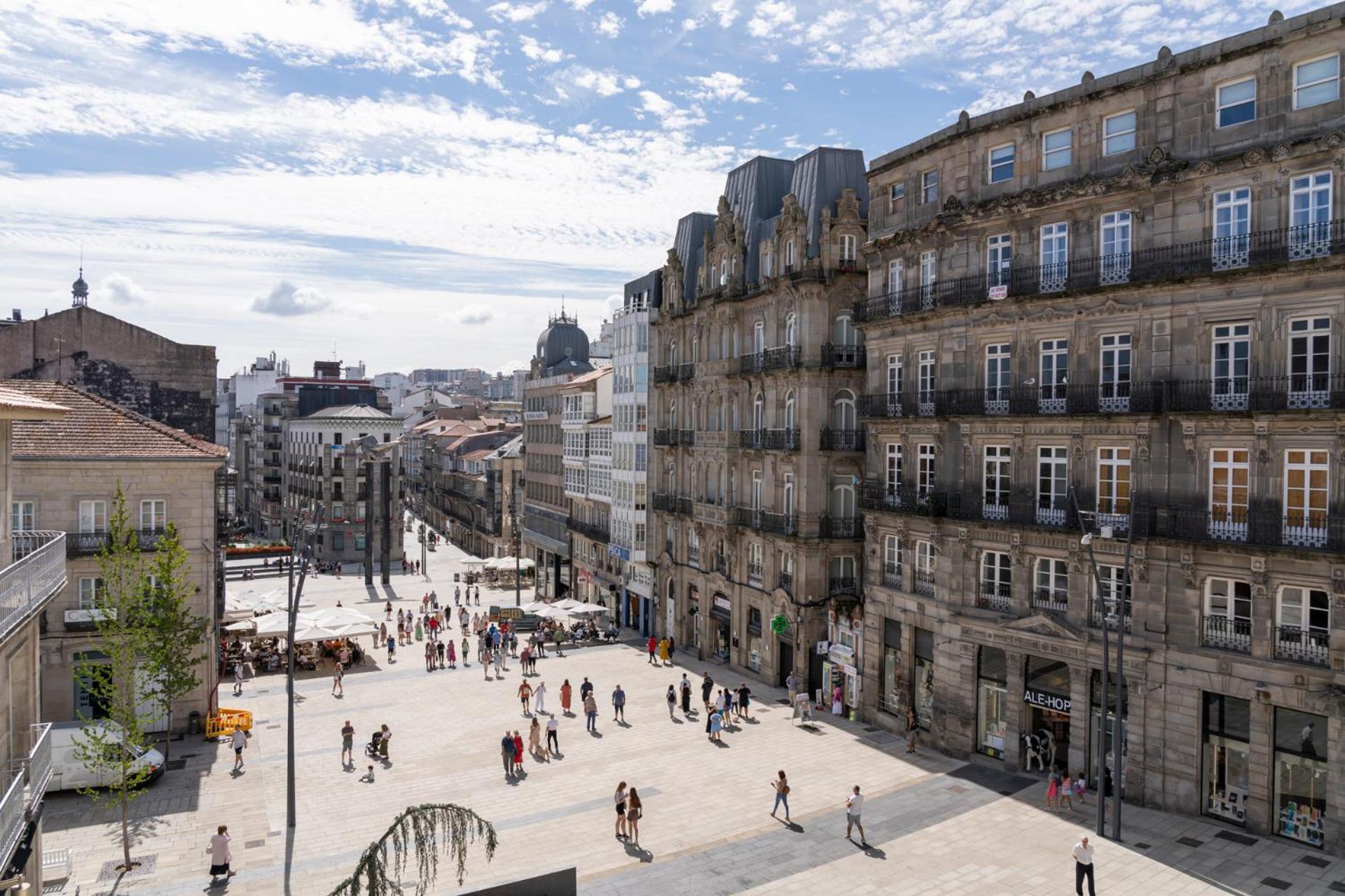 Hotel Alda Puerta Del Sol Vigo Eksteriør bilde