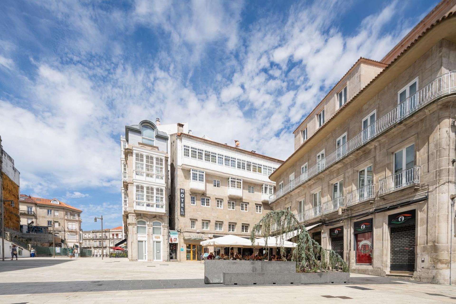 Hotel Alda Puerta Del Sol Vigo Eksteriør bilde